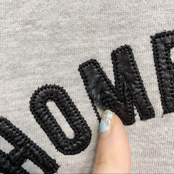 h&m | home is where sweatshirt grey collegiate s - Picture 7 of 8